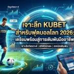 เจาะลึก KUBET สำหรับฟุตบอลโลก 2026: เตรียมพร้อมสู่การเดิมพันมืออาชีพ